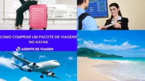 Como comprar pacotes de viagens no Kayak?