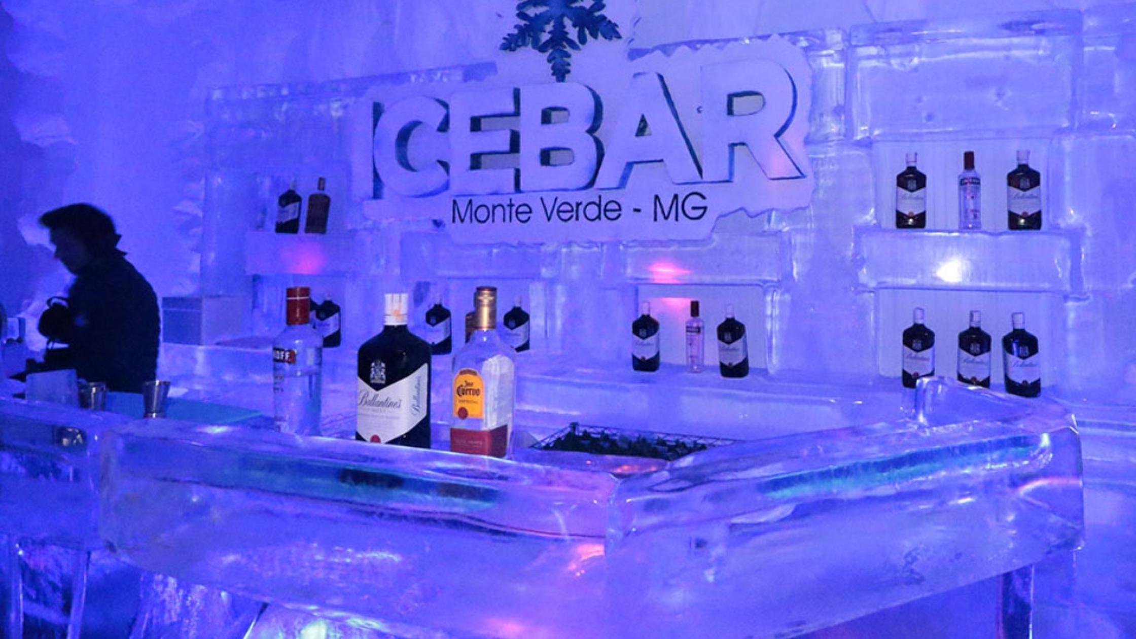 Bar de Gelo em Monte Verde