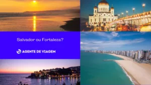 Viajar para Salvador ou Fortaleza?