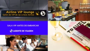 Sala VIP antes de embarcar!