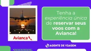 Tenha a experiência única de reservar seus voos com a avianca! 