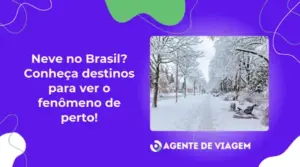 Neve no Brasil? Conheça destinos para ver o fenômeno de perto!