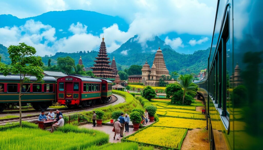 Viajando de Trem pela Ásia: uma jornada através do tempo nas ferrovias milenares