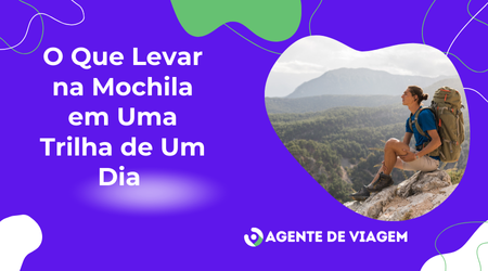 levar na mochila em uma trilha 