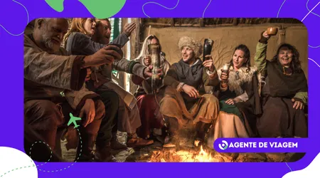 os vikings influenciam festivais na Escandinávia