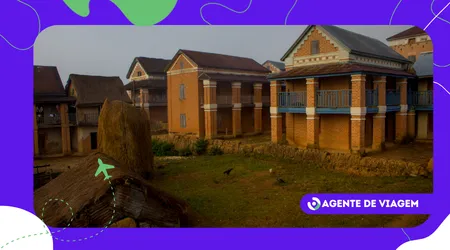 cidade no deserto construída em rocha