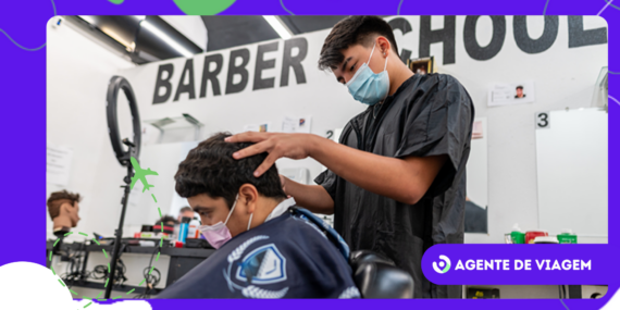 Curso de Barbeiro: Aprenda Cortes Masculinos, Degradê, Barba e Técnicas de Barbearia